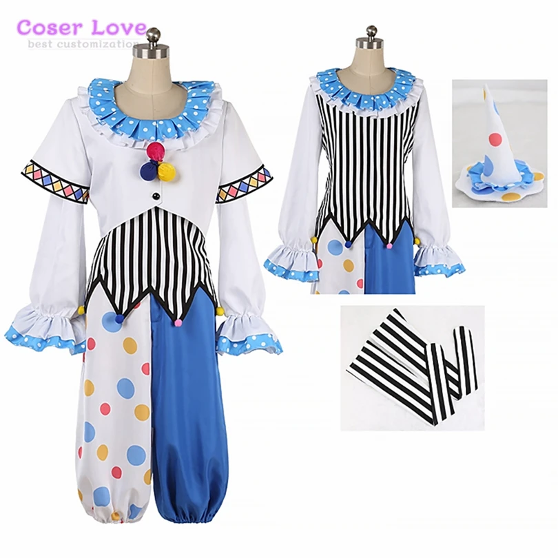 А3! Светящийся цирковой Сакисака Мику карнавальный костюм новогодний