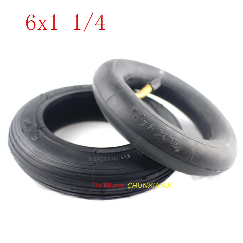 Шина размером 6X1 1/4 с внутренней трубкой подходит для многих газовых