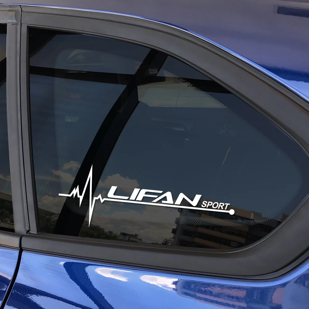 Наклейки на боковые окна автомобиля 2 шт. для Lifan X60 Solano 320 720 620 125CC 200CC 150CC аксессуары