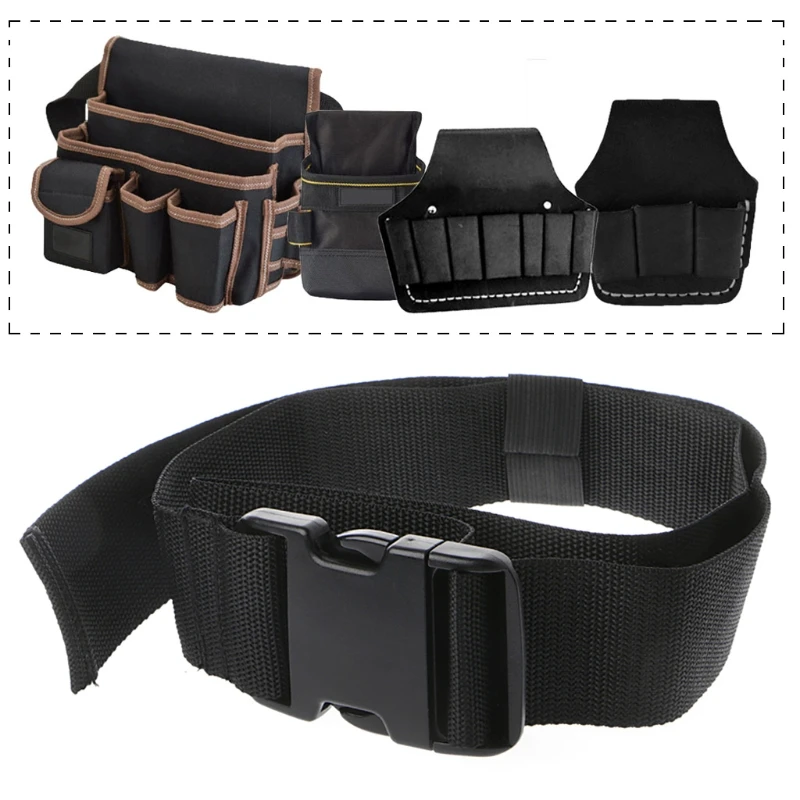 

Electrician Contractor Tool Pocket Storage Nylon Belt Bag Pouch Organizer Holder