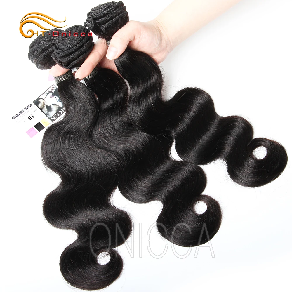 Малайзийские волнистые волосы для придания объема 100% человеческие пряди из