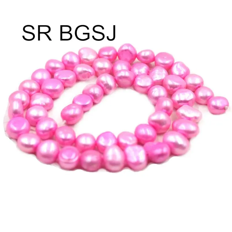 Бесплатная доставка 7-8 мм зазор барокко картофельный жемчуг натуральный