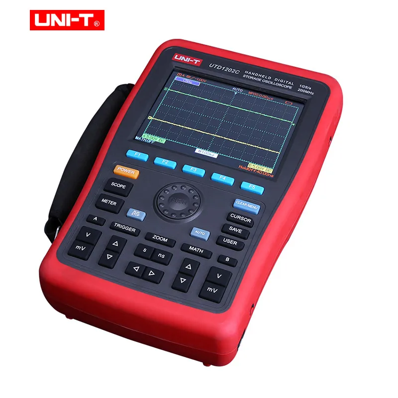 Ручной цифровой осциллограф UTD1062C UTD1102C UTD1202C + генератор сигналов мультиметр с USB