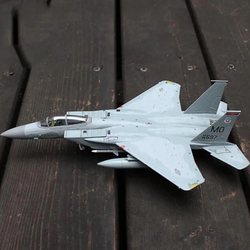 Коллекция 1/100 года американский военно морской F 15 самолет воздушного флота