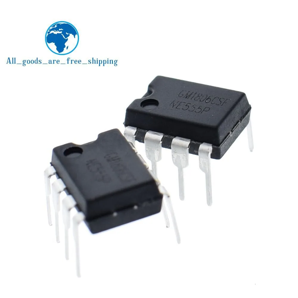 100 шт./лот Новинка NE555 NE555P NE555N 555 таймеры DIP-8 Техас