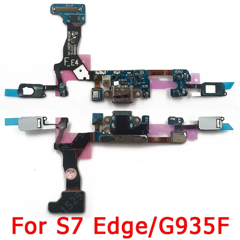 Оригинальный зарядный порт для Samsung Galaxy S7 Edge G935F USB плата зарядки PCB док разъем