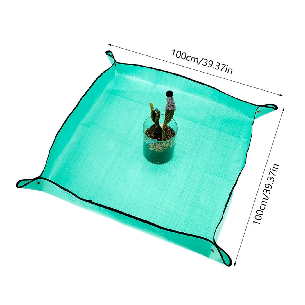 

68*68cm Plant Repotting Square Mat Living Room Outdoor Living PE Repotting Square