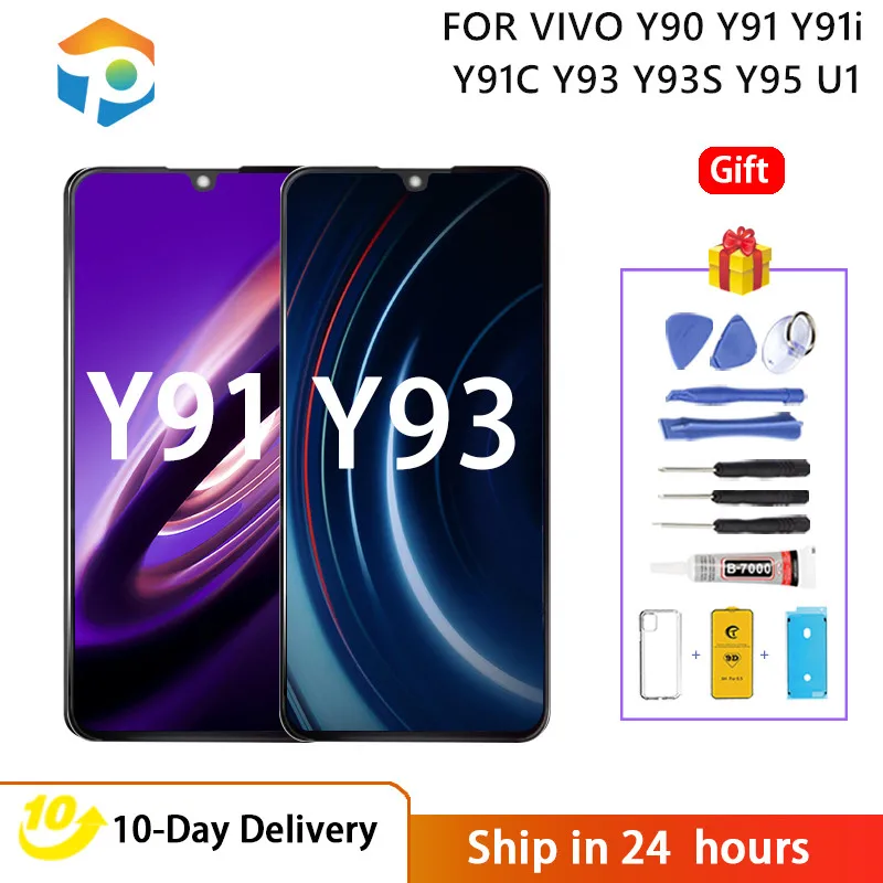 

100% тест AAA для Vivo Y91C ЖК-дисплей кодирующий преобразователь сенсорного экрана в сборе запасные части 6,2 дюйма