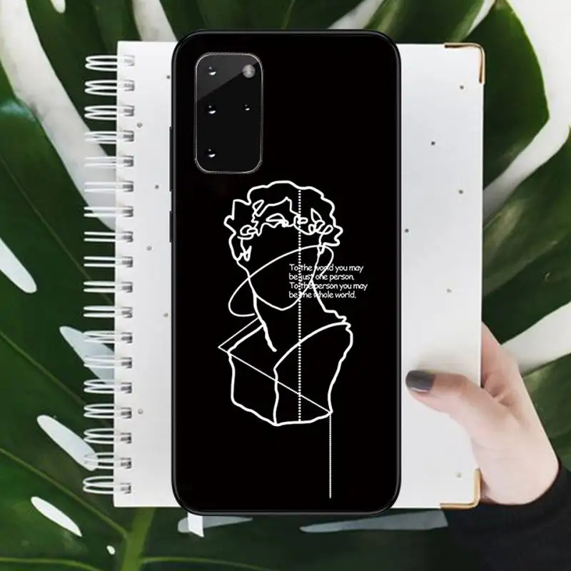 

Complex Formula line aesthetics Phone Case For Samsung galaxy S 9 10 20 A 10 21 30 31 40 50 51 71 s note 20 j 4 2018 plus