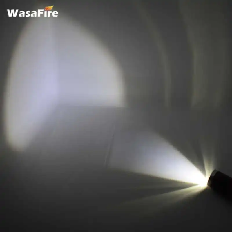 Карманный светодиодный мини-фонарик WasaFire Q5 портативный масштабируемый фонарик