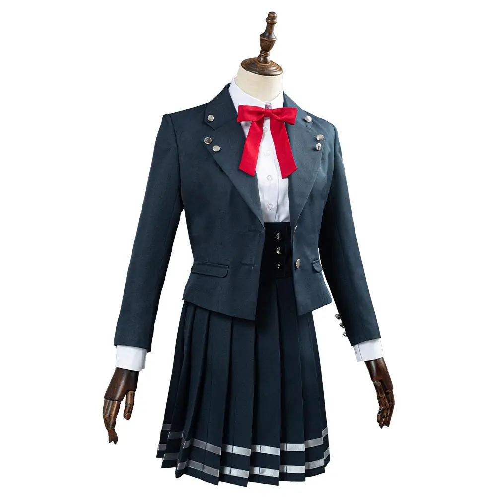 Danganronpa V3 Shirogane Tsumugi Cosplay Costume School Uniform Skirts Outfits Halloween Carnival Costumes | Тематическая одежда и