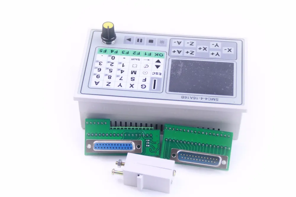 CNC SMC4 гравировальный станок шаговый сервопривод 4 оси офлайн-контроллер с
