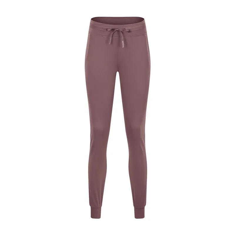 

2021 Autumn New High-waist Yoga Pants Women Quick-drying Elastic Running Fitness Pants Slim Winter Trousers