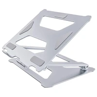 laptop stand for desk aluminum computer stand adjustable holder for notebook with heat vent ergonomic laptop riser