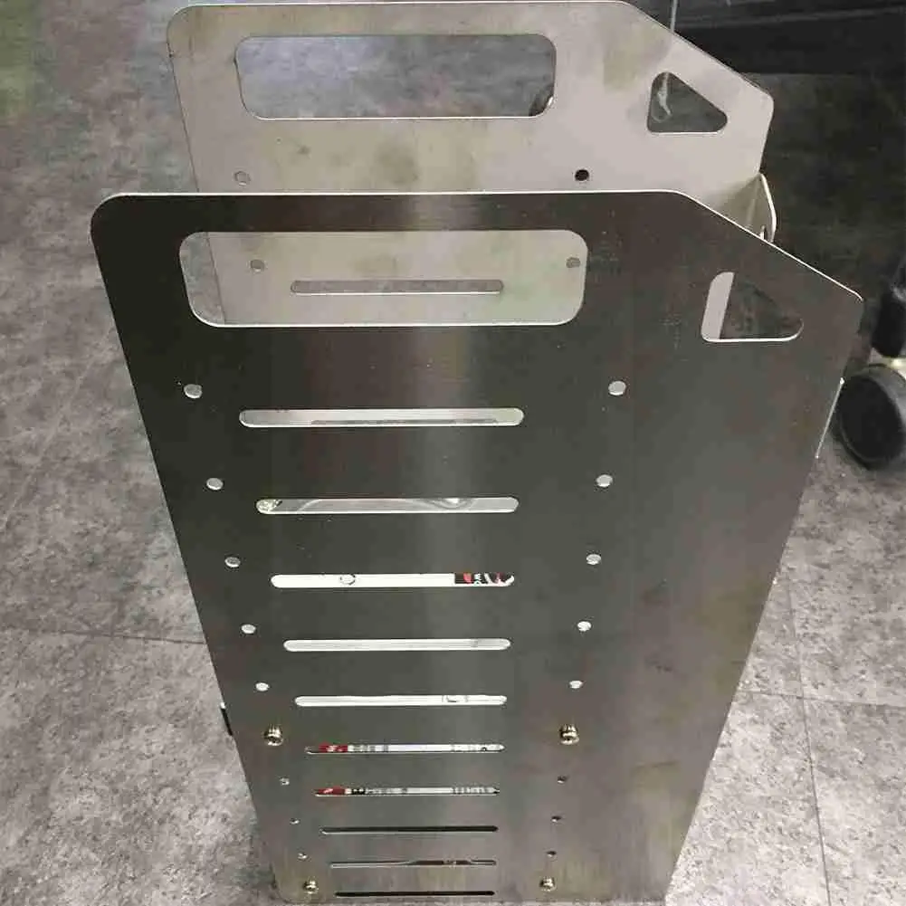 

Steel F10 External Hard Drive Cage 3.5 Heat Dissipation Expansion Hdd Multi-layer Bracket Mechanical Rack S2o2