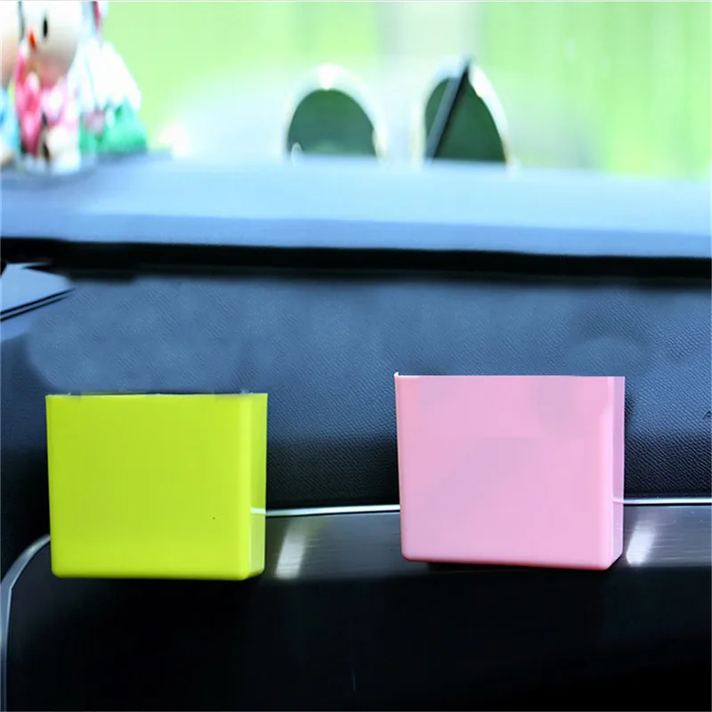 

Auto Vent Outlet Vuilnis Doos Plastic Auto Mobiele Telefoon Houder Opbergtas Organizer Auto Opknoping Box Auto Styling