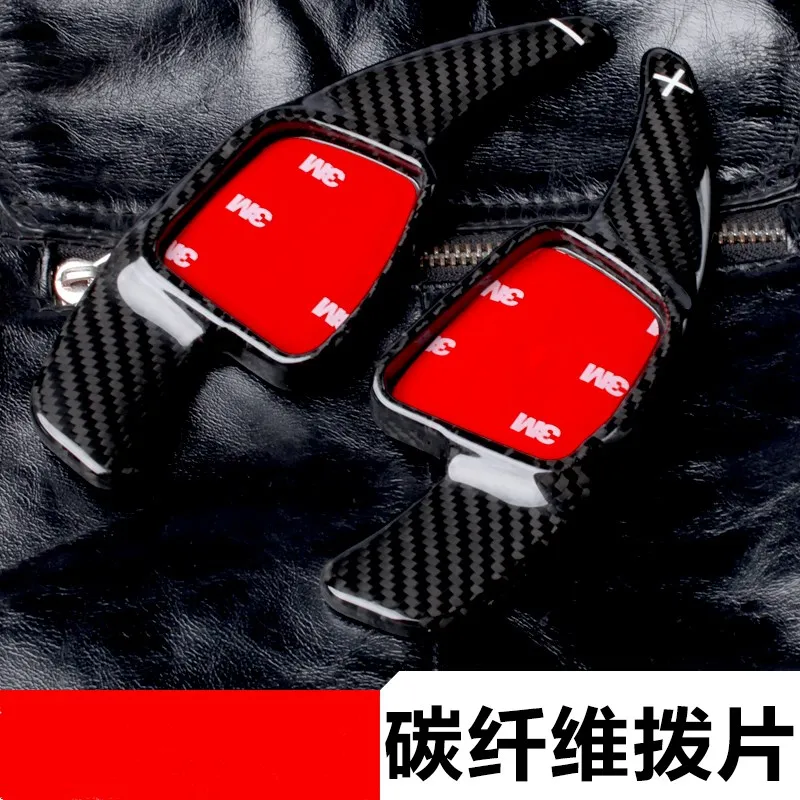 

Для Audi A3 A4L A6L A5 Q3 Q5 RS3 весло рулевого колеса из углеродного волокна