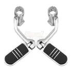 Мотоцикл 32 мм шоссе подножки защита двигателя подставка для ног Длинная регулируемая подставка для ног для Harley Honda Yamaha Suzuki Универсальный