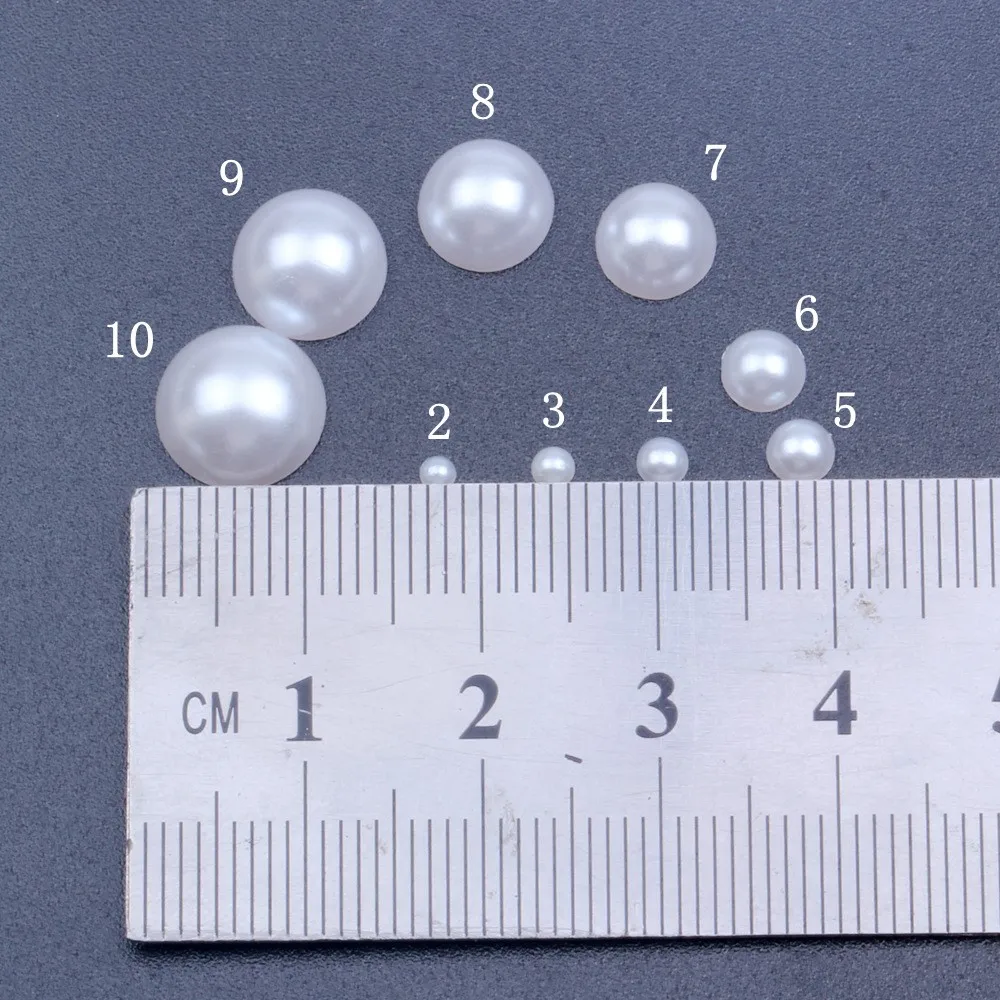 2-10 мм) бусины типа жемчужины перламутровый цвет Тип жемчужные стразы горячей