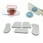 5 шт. Стоматологическая Ортодонтическая щеточка Интраоральная отражатель для фотосъемки зеркало 2-сторонний родий Стекло зеркала с сумкой для хранения для стоматологическая клиника