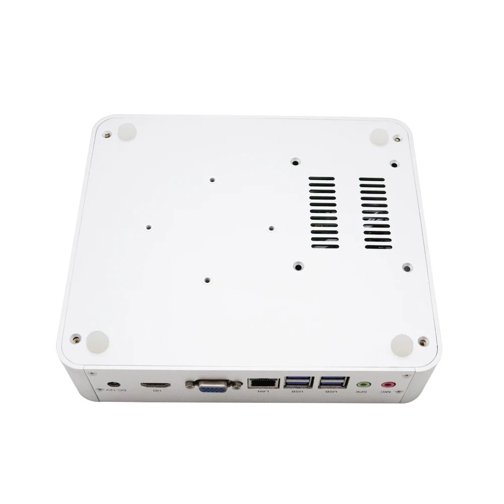 Eglobal Новый безвентиляторный мини-ПК Intel i7-1065G7 2 * DDR4 Msata + M.2 PCIE PC Gamer Windows 10 HTPC Nuc VGA DP HDMI