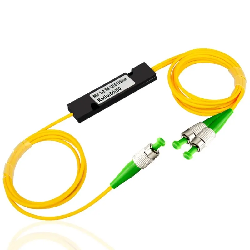 5 PCS Fiber Optic FBT Splitter FC/APC Connector 1x2 SM 1310/1550nm FTTH | Мобильные телефоны и аксессуары
