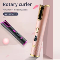 usb wireless automatic rotating curling iron long lasting styling constant temperature wave curling iron electric styling tool