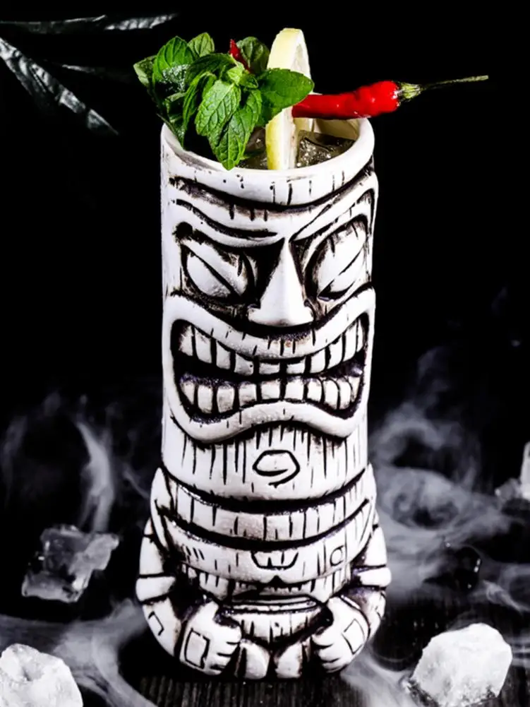 Стильная креативная Гавайская чашка Tiki Коктейльная стеклянная пивная кружка