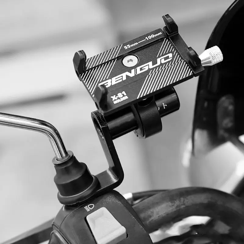 

Motorcycle Accessories Rearview Mirror Mount Extender Bracket Holder Clamp Bar Phone Holder Levers Multiple Function 1XCF