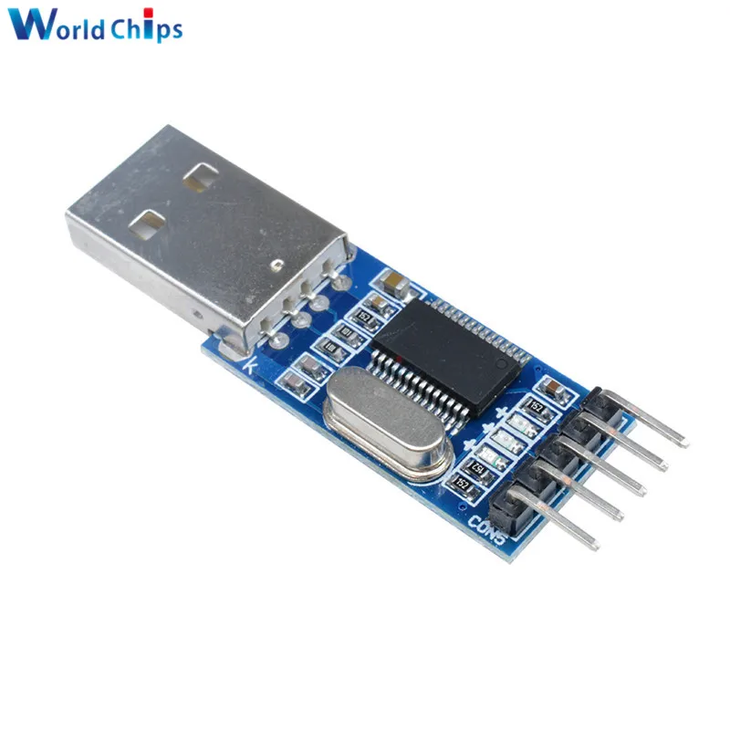 no cable USB к RS232 TTL конвертер адаптер PL2303 PL2303HXA загрузки платы модуль с гибкой крышкой 4 контактный кабель - Цвет: no cable