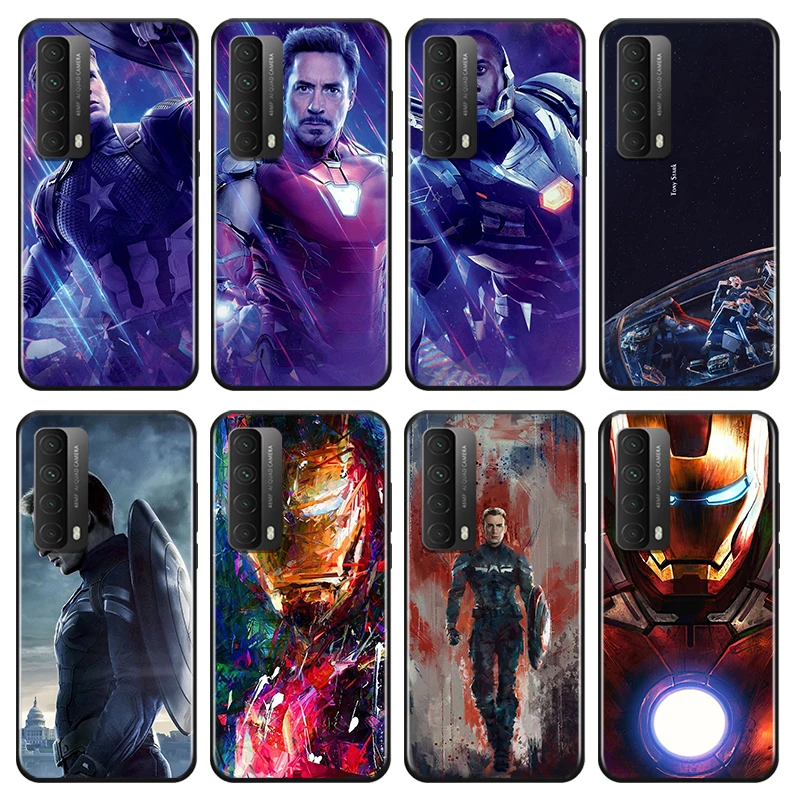 

Avengers super hero cool For Huawei Y9A Y9S Y9 Y8P Y8S Y7A Y7P Y7 Y6 Y6P Y6S Y5P Y5 Prime Pro 2019 2020 Soft Phone Case