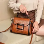 2020 Весенняя винтажная дизайнерская сумка из натуральной кожи, женская маленькая сумка через плечо, роскошная сумка-тоут, женская сумка-мессенджер