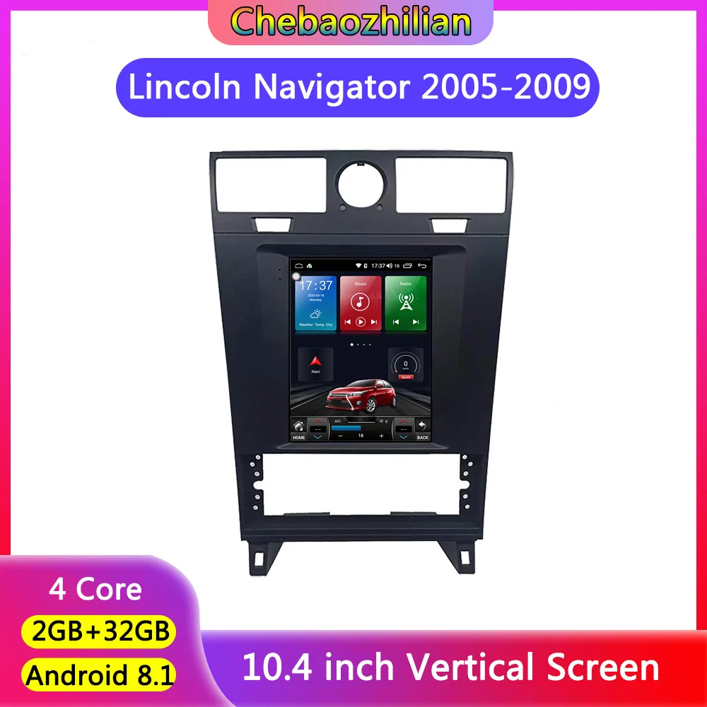 Тесла стиль большой экран Android 8 1 Автомобильный мультимедийный плеер для Lincoln