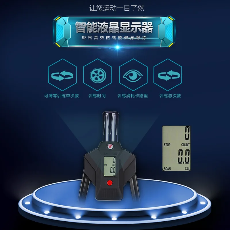 저렴한 유압 핸드 Strengthener 계산 휘트니스 10-200kg 체육관 장비 확장기 강도 훈련 휴대용 바디 빌딩 스포츠