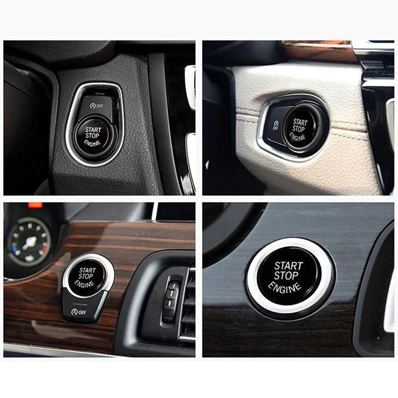 1 * Совершенно новая глянцевая черная пластиковая кнопка включения и остановки