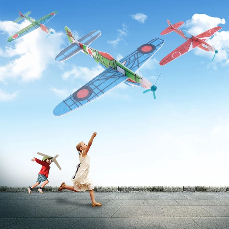 

Самолеты летающие игрушка-планер из пенопласта, наполнители для вечеринок, 1 шт.