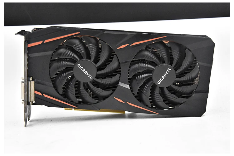 Видеокарта GIGABYTE RX 580 4GB 256Bit GDDR5 видеокарты для AMD RX 500 серии VGA карты RX580 используется DisplayPort HDMI DVI