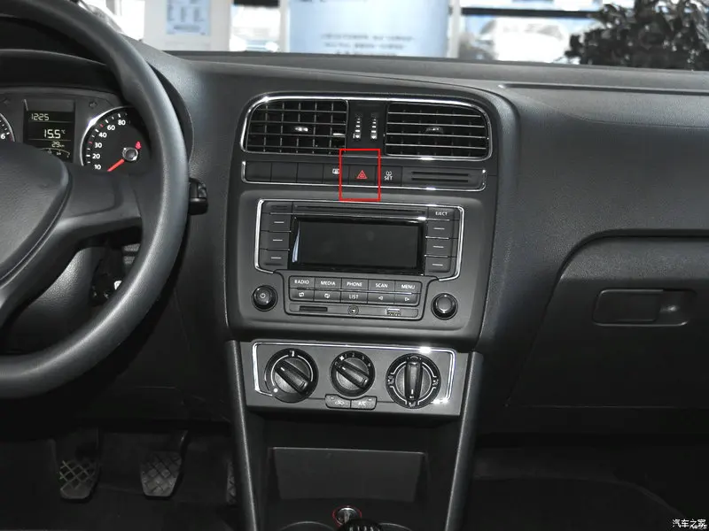 

For POLO 2014-2018 Double flash switch Emergency light switch Button 6QD 953 509