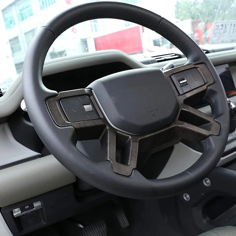 Аксессуары для Land Rover Discovery 5 2021-2022 внутреннее украшение рулевого колеса из