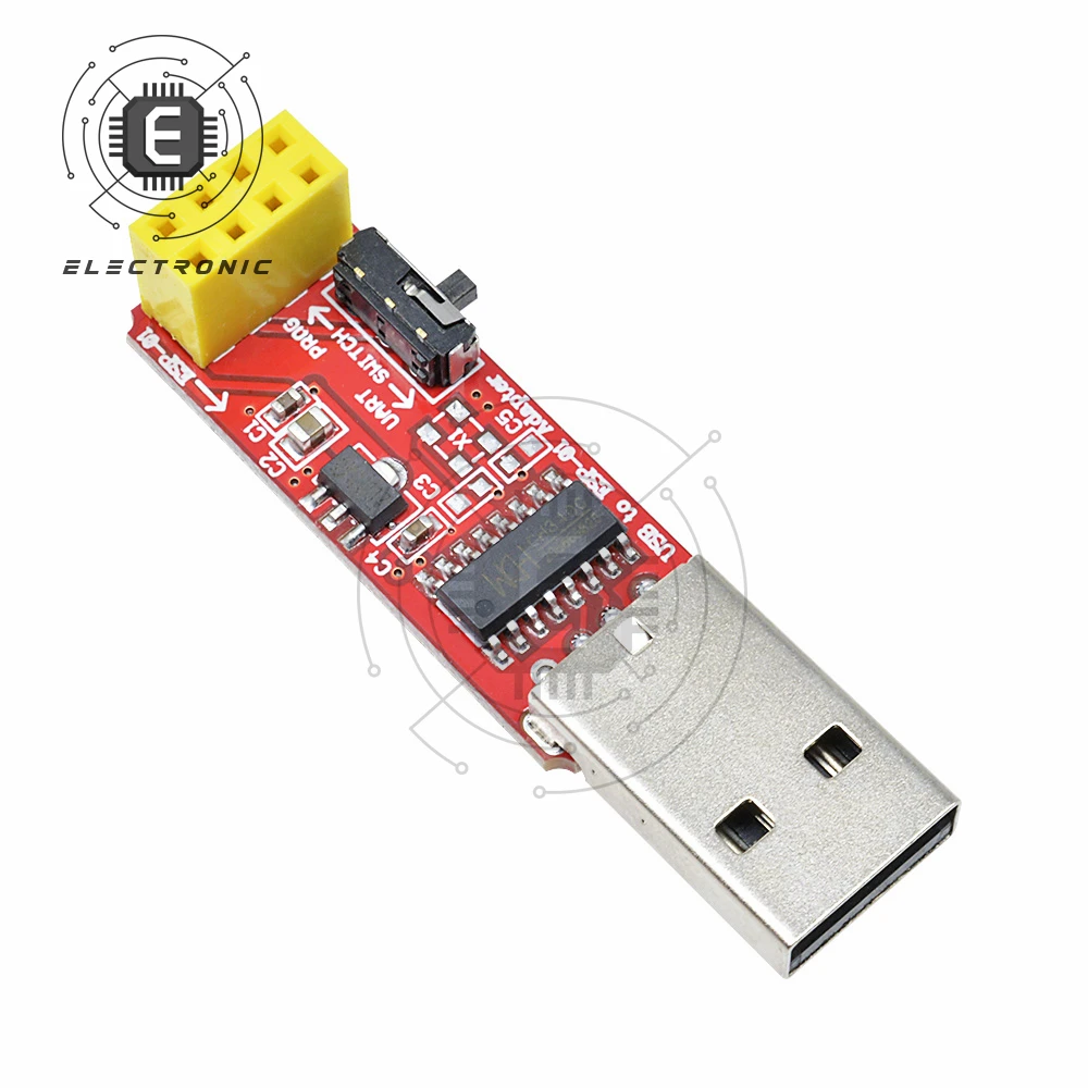 CH340 USB к ESP8266 серийный ESP-01 ESP-01S ESP01 ESP01S Беспроводной Wi-Fi адаптер плата модуль для