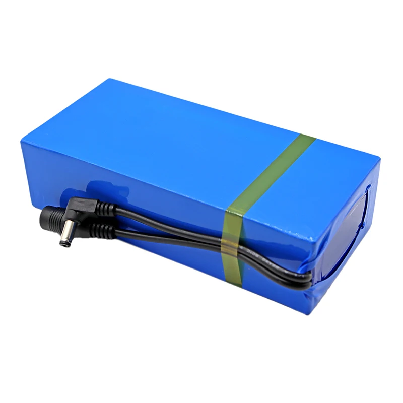 Brand new 12V 10Ah 18650 Li-ion battery pack 10000mAh with BMS circuit protection board DC 5.5*2.1mm+ 12.6V 1A charger | Электроника