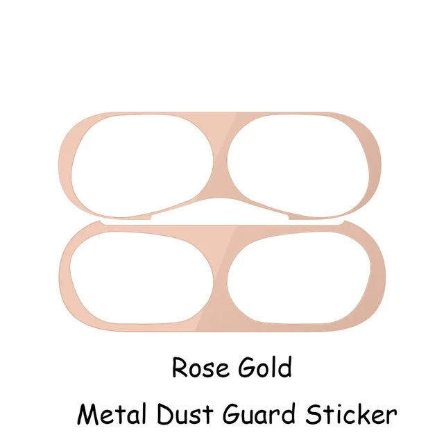 dust guard sticker R Для AirPods Pro Чехол 3D Музыкальный Пингвин мультфильм мягкий силиконовый беспроводной чехол для наушников s для Apple Airpod 3 чехол милый чехол Funda - Цвет: dust guard sticker R