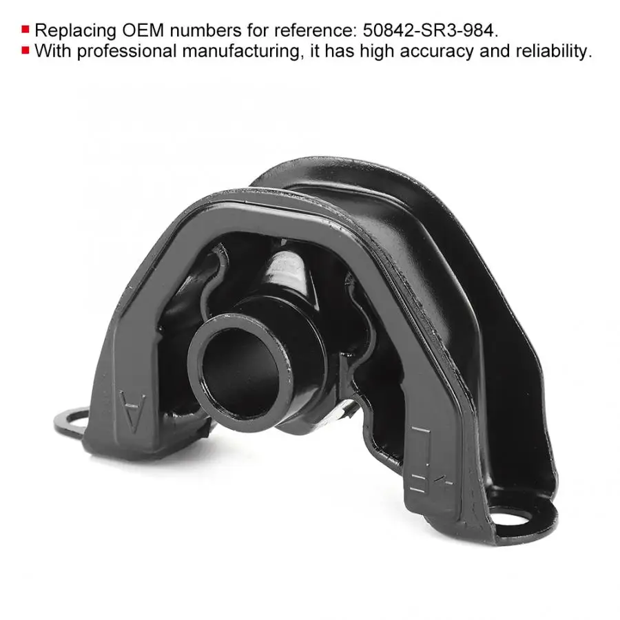 Крепление двигателя в сборе 50842-SR3-984 подходит для ACURA EL/INTEGRA/HONDA CIVIC/CR-V 1993-2001 |