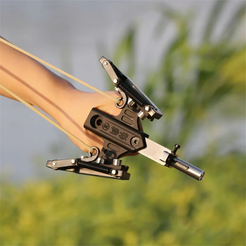 Профессиональная катапульта полный комплект Рогатка для рыбалки Мощная