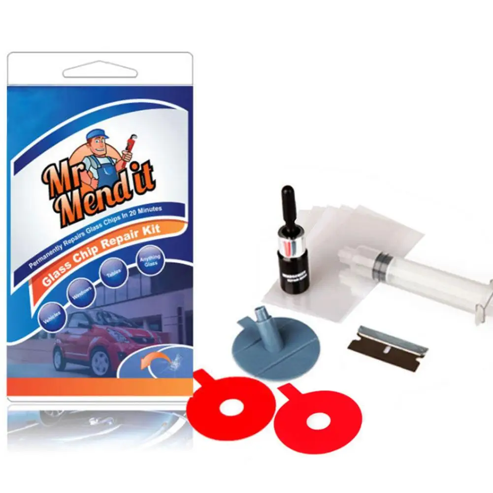 DIY Kit лобовое стекло автомобиля ремонт инструменты авто Стекло ветровое набор