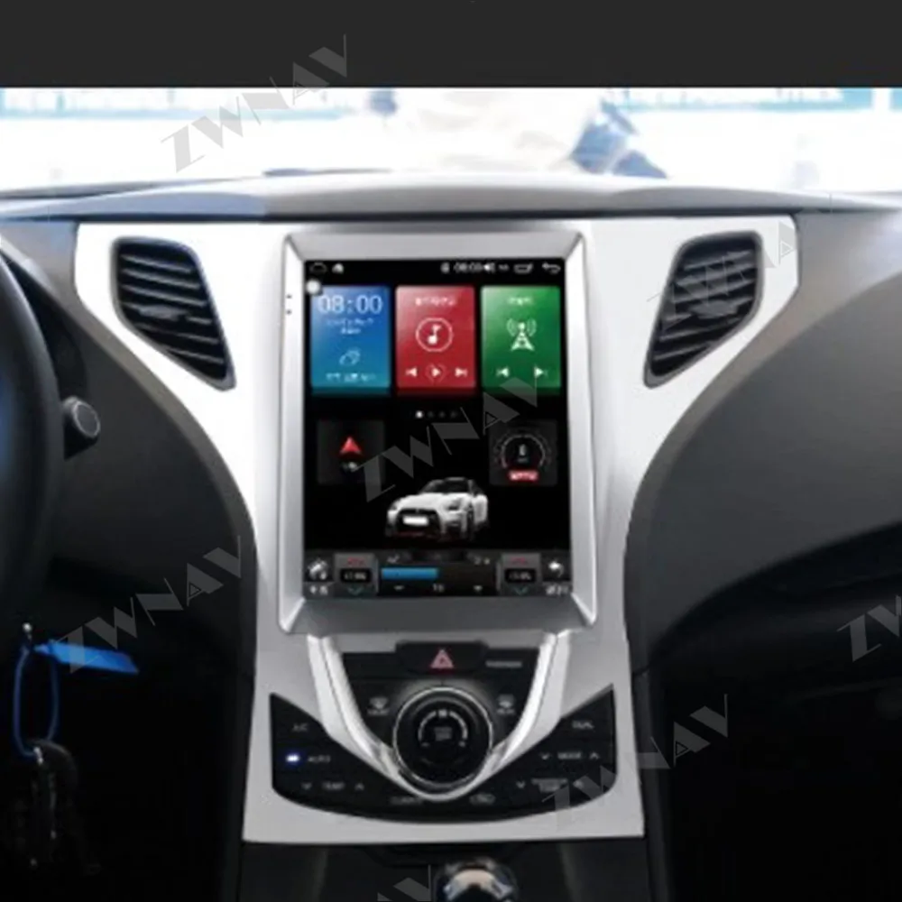 Android 10 PX6 Tesla для Hyundai Azera 2011 - 2016 GPS-навигация автомобильный радиоплеер головное