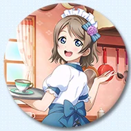 1 шт. 58 мм аниме Love Live!Sunshine! Aqours горничной милый охара Мари канань железная Кнопка