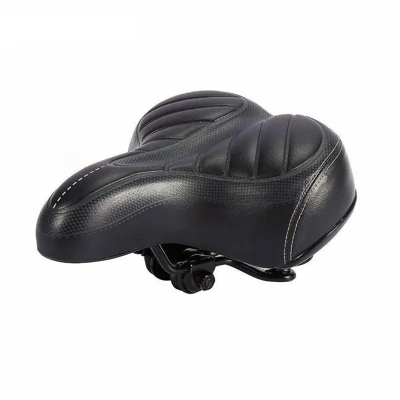 

Comfortable Wide Large Bum Bicycle Gel Cruiser Extra Sporty Soft Pad Saddle Seat Suitable For Any Type Of Bicycle