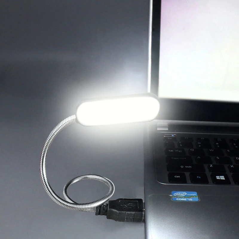 Гибкий яркий милый ночник мини светодиодный USB-светсветильник льник для чтения с