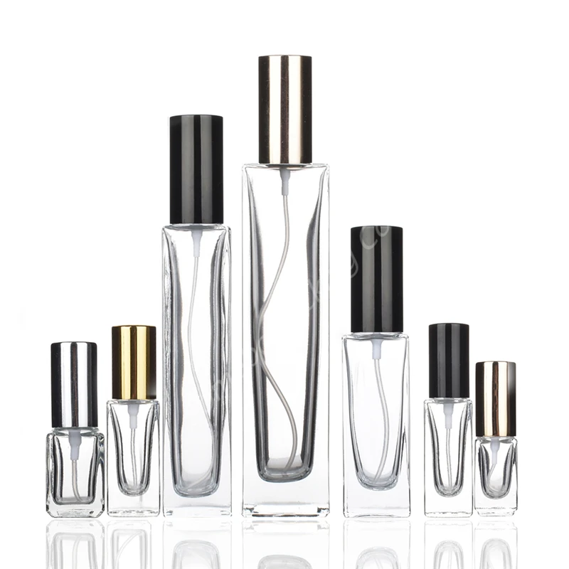 Прозрачные стеклянные флаконы для распыления 3 мл 5 10 30 50 100 образцы стеклянных